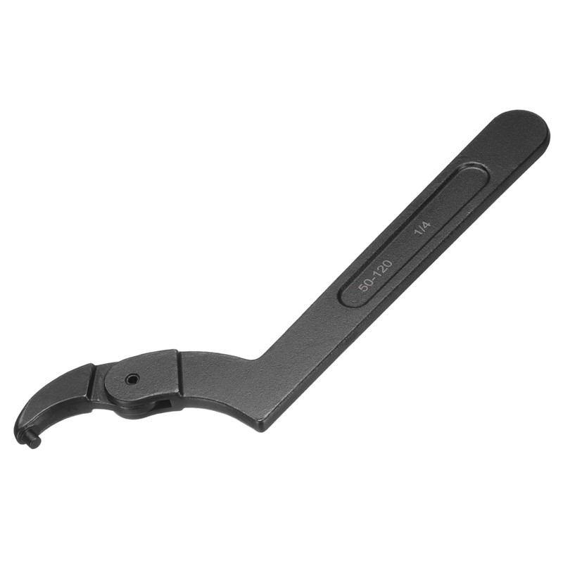 sourcing map C Hook Spanner Wrench, 2 to 4-3/4 inches