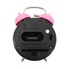 Danse Jupe 3" Twin Bell Loud Alarm Clock Round Backlight