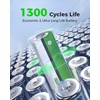 Granicell AAA Rechargeable Batteries 1100 mAh High Capacity 1300 Cycle,1.2V