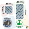 Stimpads for Compex, Pack of 12 (4 x 50 8