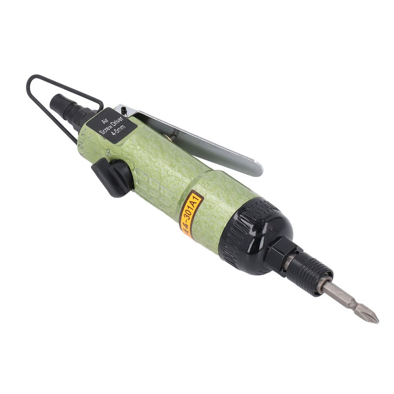 Pneumatic Screwdriver 8000RPM 1/4in 4‑5mm Capacity High Torsion Pneumatic Air