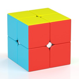 Vdealen Speed Cube, Stickerless Puzzle Cube with Frosted Surface Magic Cube Game, Birthday Party Christmas Easter Gift Stocking Stuffers Toy for Kids Teens Adults(3x3x3)