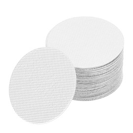 YOKIVE 150 Pcs Bottle Seal Aluminum Foil Cap Liner, Induction Heat Sealer | Sealing Supplies, Great for Glass Bottle Jar Cans (White, 1.72-Inch)