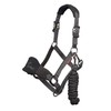 LeMieux Vogue Fleece Headcollar - Halter & Leadrope (Black -