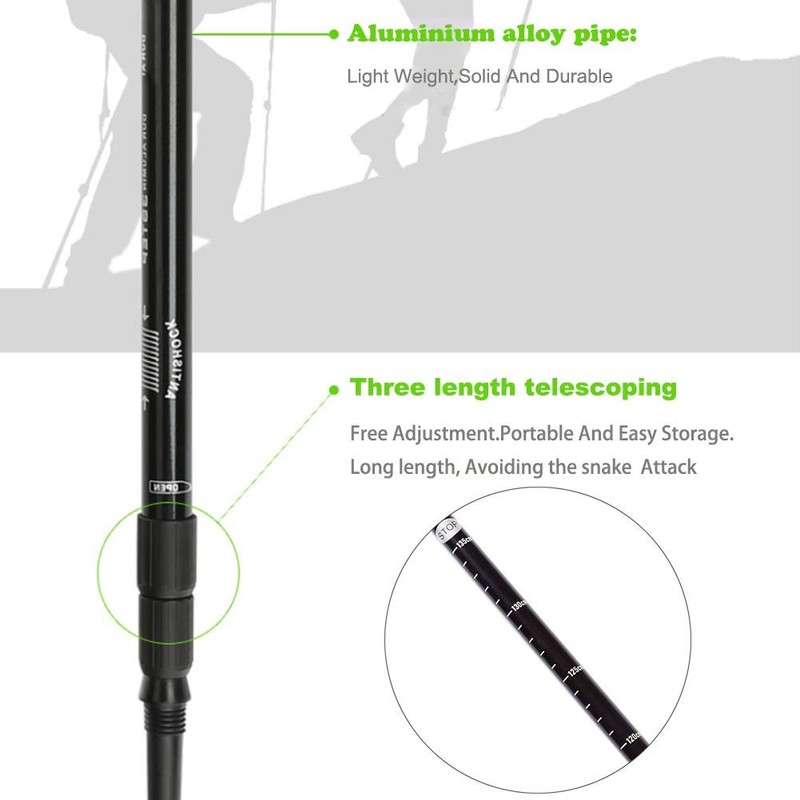 V-CHEETONG Extendable Snake Hook Reptile Corn Snake Ball Python Rattlesnake