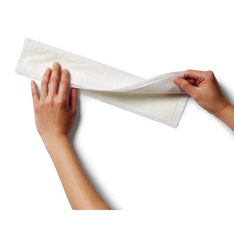 Medline Skinfold Dry Sheets Pack of 10 Pre Cut Absorbent