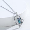 TUGHRA Owl Necklaces for Women Christmas Gifts for Teens Heart