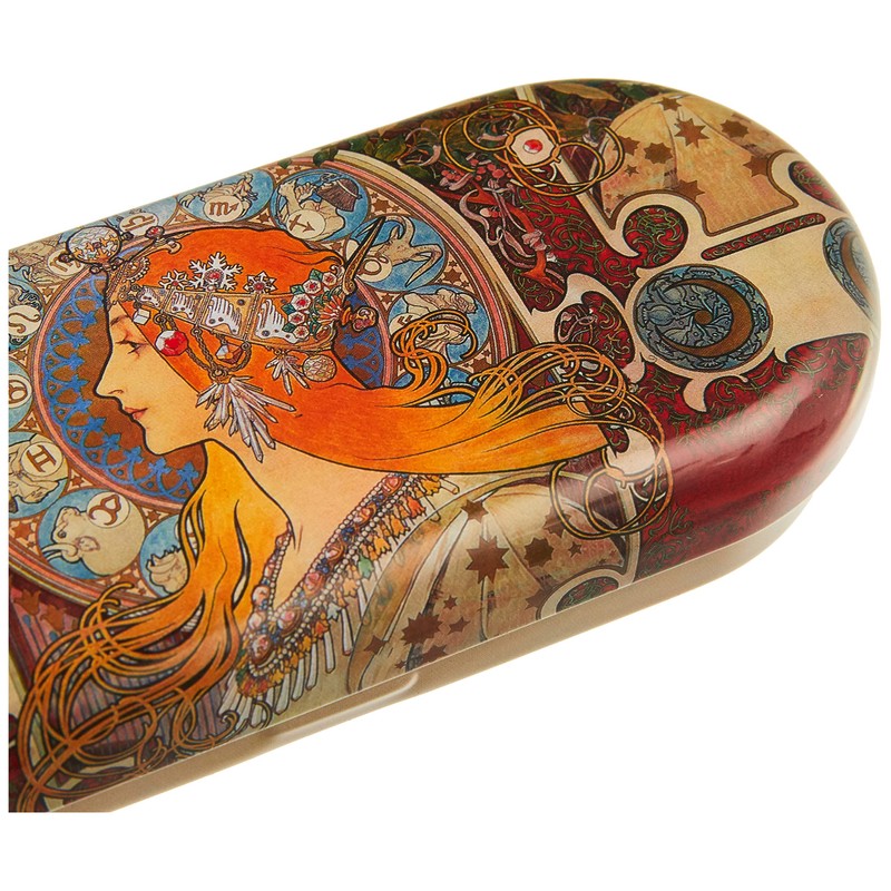 Fridolin 18667 Art Nouveau Zodiak Rainbow Metal Glasses Case 16