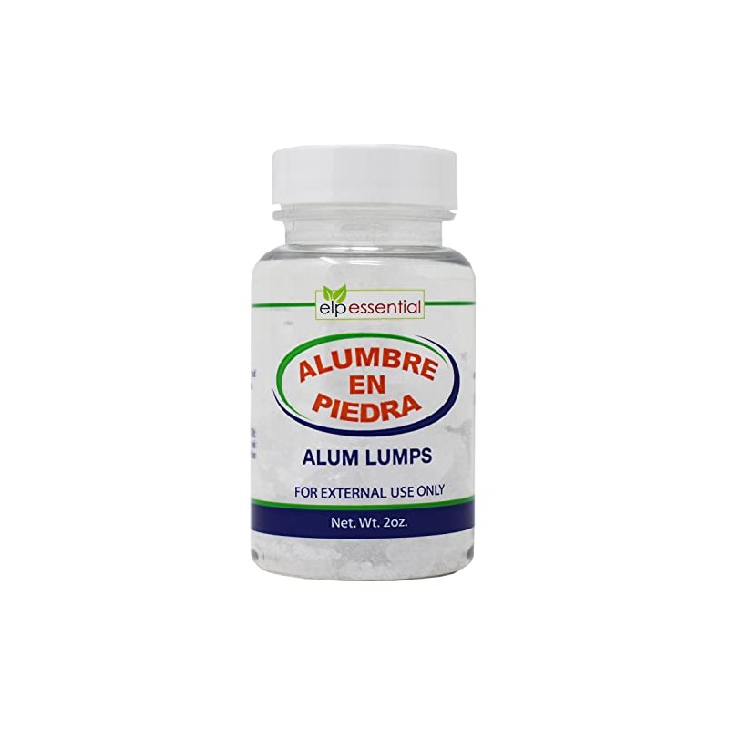 ELP ESSENTIAL Alumbre en Piedra Alum Lumps 2 oz