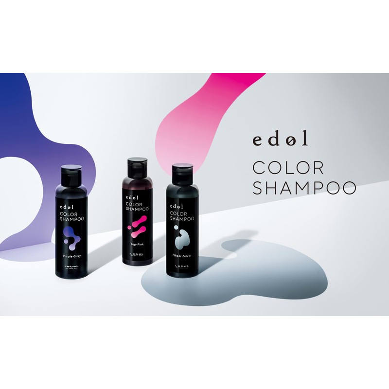 Lebel Edol Color Shampoo, PP (Pop Pink), 5.1 fl oz
