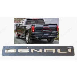 GMC 1p Chrome Door Rear DENALI Emblems Letter Sierra 1500 2500hd 3500hd Yukon Canyon