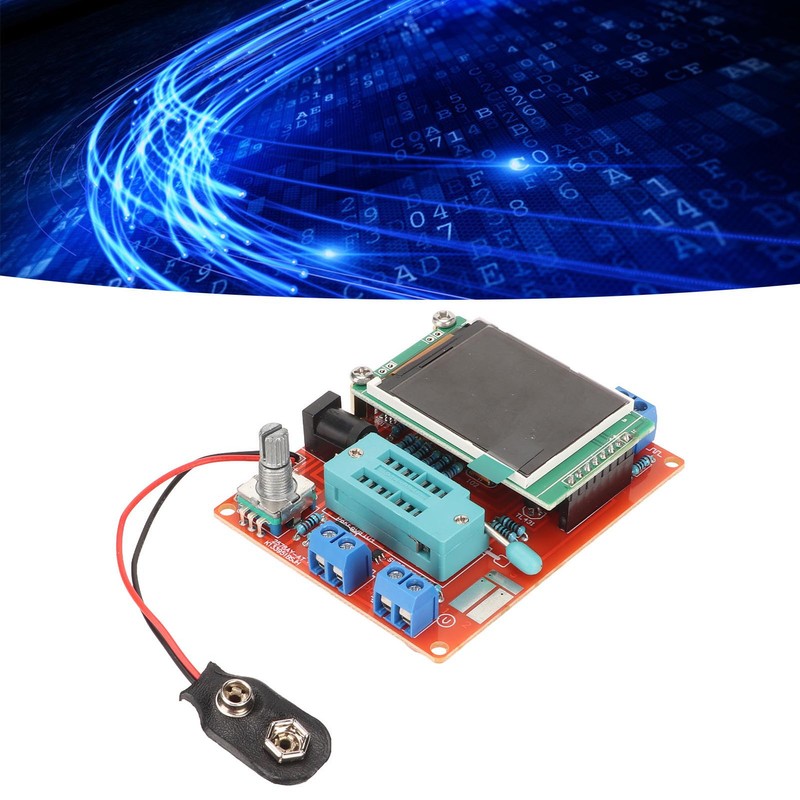 Transistor Tester Module Auto Detect High Accuracy 25pF to 100mF