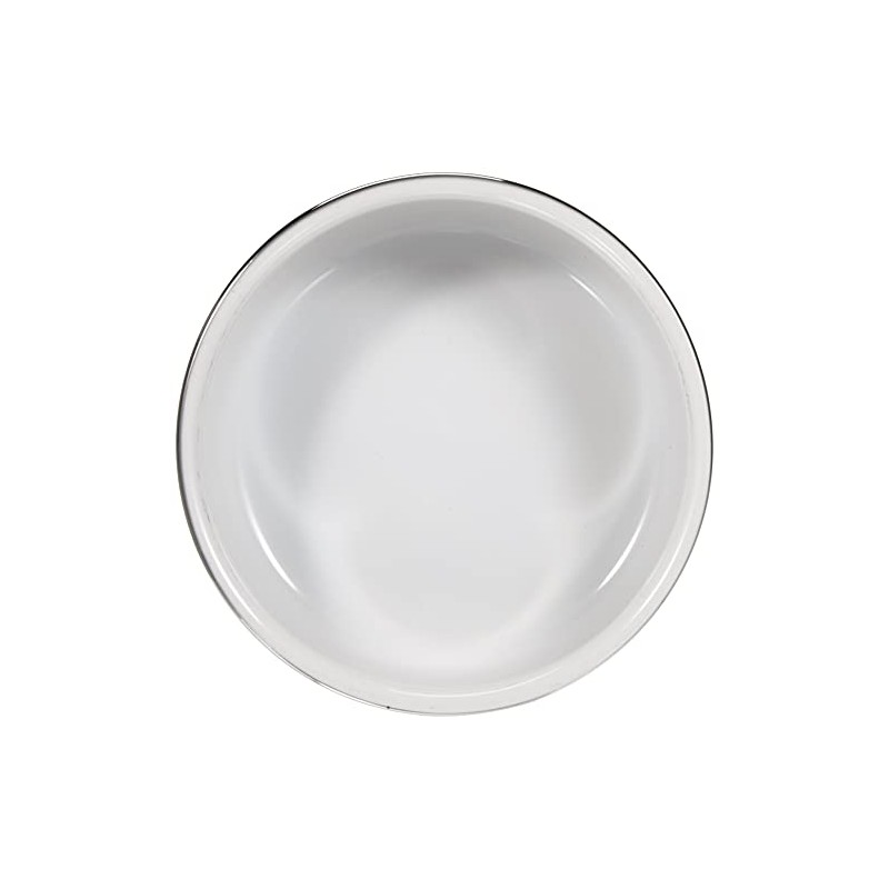 Trixie Ceramic Cat Bowl, 11 cm (Pack of 1), Silver/white