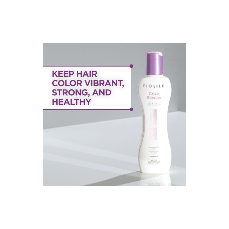 Biosilk Color Therapy Lock & Protect Leave-In Treatment, Unisex, 5.64