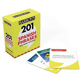 201 Spanish Phrases You Need to Know Flashcards (Barron's Foreign Language Guides)