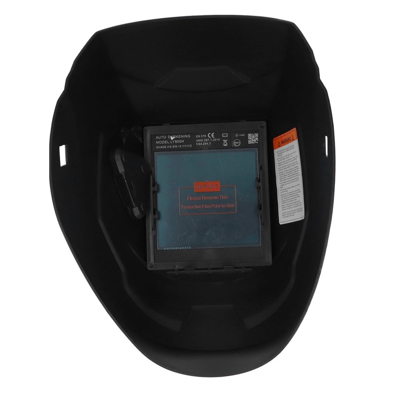 Large Viewing Screen Welding Helmet PP Adjustable Fully Protected Liquid