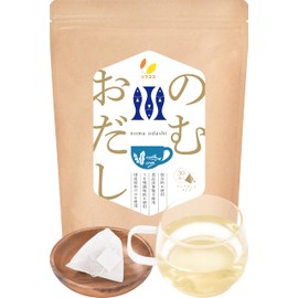 Rifuko Tea Bag Tea Bag Tea Bag, Made with Special Domestic Ingredients, 1 Bag (1 Package 0.1 oz (4 g) x 30 Packets, No Food Additives, No Umami Seasoning, Drinking Soup Pack, Drinking Soup, Individual