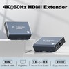 ELHDVDO HDMI Extender 4K 60Hz Over Ethernet Cat5e/6– Up to
