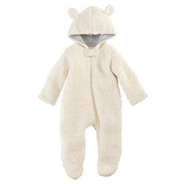 Mud Pie Baby Boy's Sherpa Bear Bunting (Infant) Cream 3-6 Months (Infant)