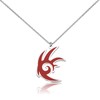 WUSUANED Shadw Necklace Game Inspired Necklace Hedgehog Game Lover Gift