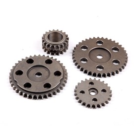 AZHZ Engine Timing Chain Kit Time Chain Part Set W/Water Pump Guide Rails Tensioner Oil Pump Gear Crank Sprocket Fit for Ford Escape 2.3L 2005-2006 for Mercury Mariner 2.3L 2005-2006 Replace TS21939