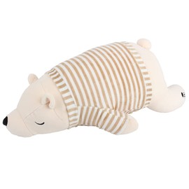 FeiWen Plush Polar Bear Toy, Bear and Clothes 50 cm Plush Toys Polar Bear (White)