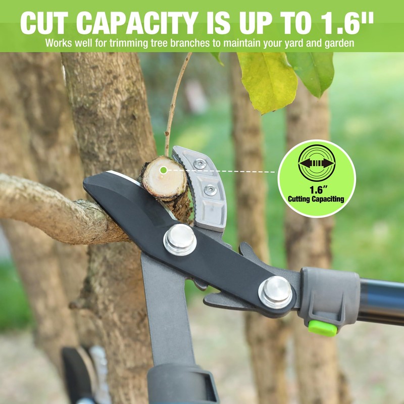 WORKPRO 28" Anvil Lopper with Geared Mechanism, Tree Trimmer with