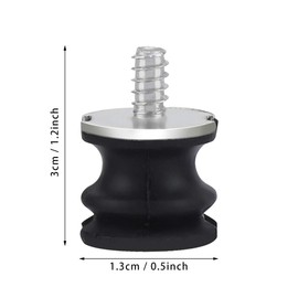 Garosa Mount Buffer Element Chainsaw Parts AV Buffer for 61 66 133 136 141 272S 266 268 272XP Pack of 6