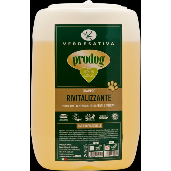 Verdesativa prodog Revitalising Dog Shampoo, 5 l