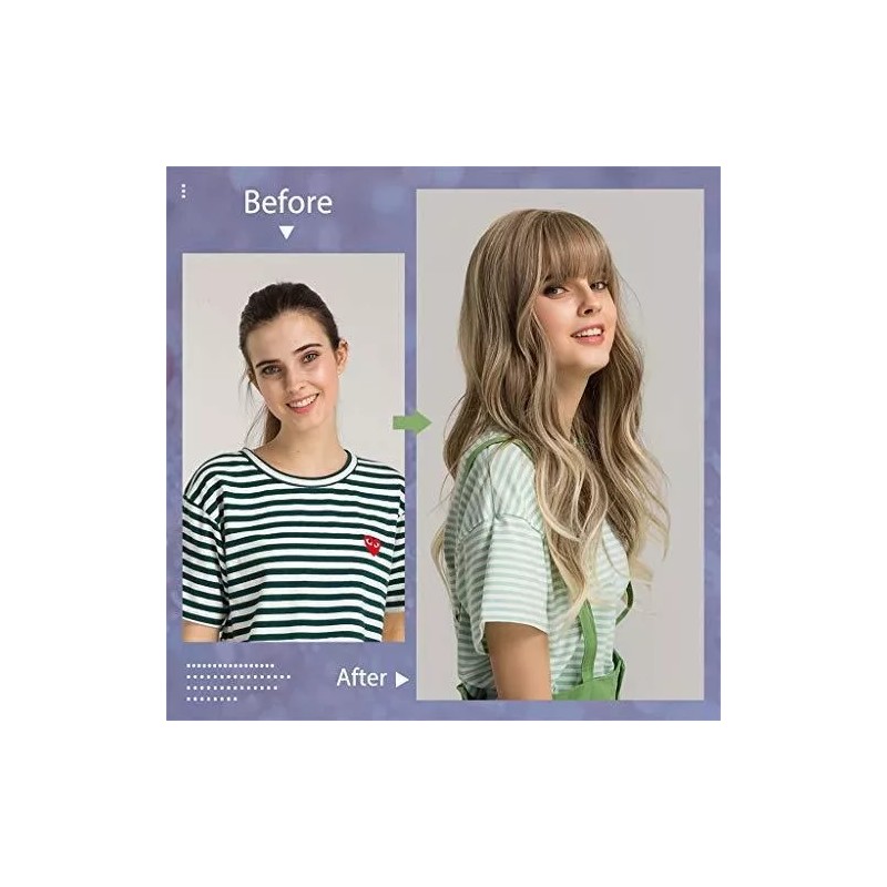 Esmee Peluca Rubio Ondulado 58 Cm Con Fleco Esmee