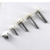Faspiroty 20pcs M8x16 Star Hand Tension Screw Male Thread Thumb
