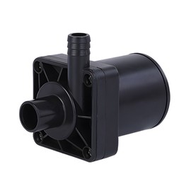 24V 28W DC Booster Pump 700L/h Brushless Submersible Pump with 1.5m Power Cord for Shower Bath Machine Black