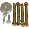 GunTuff Gunsafe Fixing Pack Cabinet Gun Safe For Brattonsound Coach Wall Bolts Anchor
