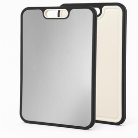 Cutting board titanium, non slip cutting board, cutting boards for meat, tabla para picar cocina, kitchen essentials, cutting boards dishwasher safe