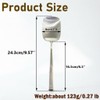 Square Head Serving Spoons – Heavy Duty 18/10 Stainless Steel,