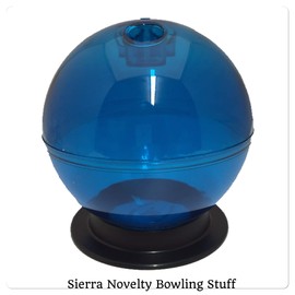 Large Bowling Ball Bank with Stand (Blue)