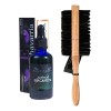Kit Aceite Bergamota 50 Ml Cepillo Doble Cafe Tallado A