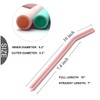 Senneny Set of 12 Silicone Drinking Straws for 30oz and