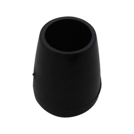 Hikari Chair Leg Cap Pipe 12.7 BE-8-122 BK Rose Black