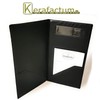 Kerafactum Bill Folder Leather Look 2 Inside Pockets for Opening