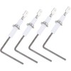 4pcs SEN01114 Furnace Flame Sensors, Stainless Flame Sensor Rods Replacement