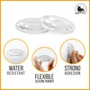 Door Stoppers for Wall 2" (8-Pack) - Self Adhesive &
