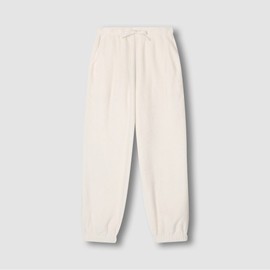 JAJU [JAJU/자주] 여 극세사 조거핏 파자마 팬츠_아이보리 [JAJU] Women's Microfiber Jogger Fit Pajama Pants_Ivory