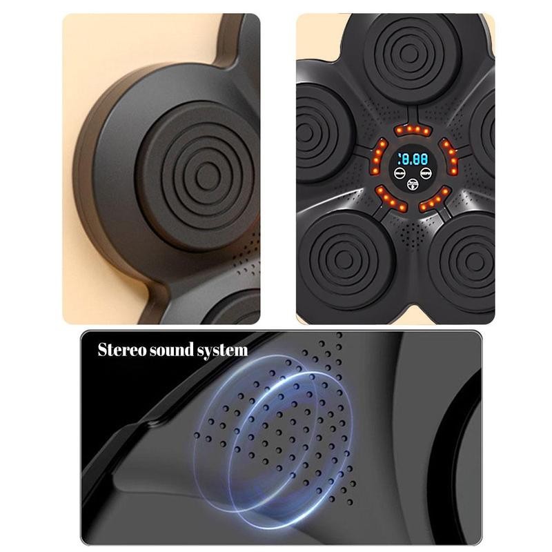 KEPEAK Music Boxing Machine, Rechargeable Boxing Equipment Wall Mount, Smart