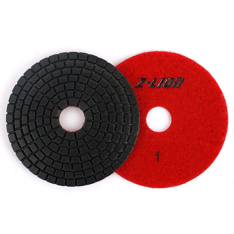 Z-Lion Dimoand 3 Step Polishing Pad 4" Abrasive grinding wheel