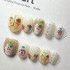 [Ar] Tomato Friend Handmade Nail Tip Drawing Nail Art Specialist