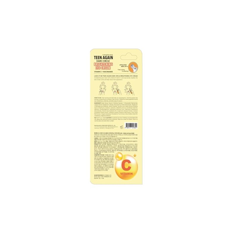 Crema para ojos aclaradora de ojeras