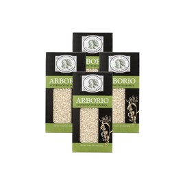 Cucina & Amore Superfino Italian Arborio Rice - 17.6oz (4 Pack) | Pantry Perfect, Vegetarian, Ideal for Risotto and Creamy Dishes