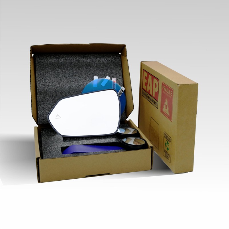 EAP Driver Side Mirror Glass Compatible with Hyundai Elantra 2021-2025,
