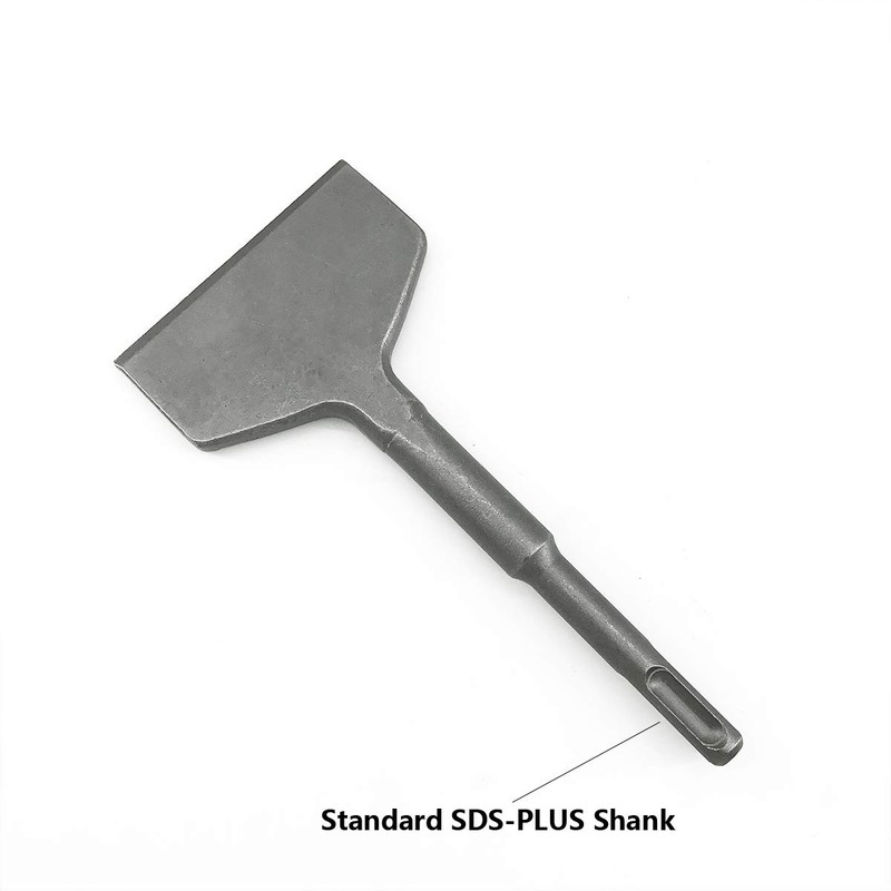 SPKLINE 3" x 6.5" Concrete Tile Thinset Scaling Chisel SDS-Plus